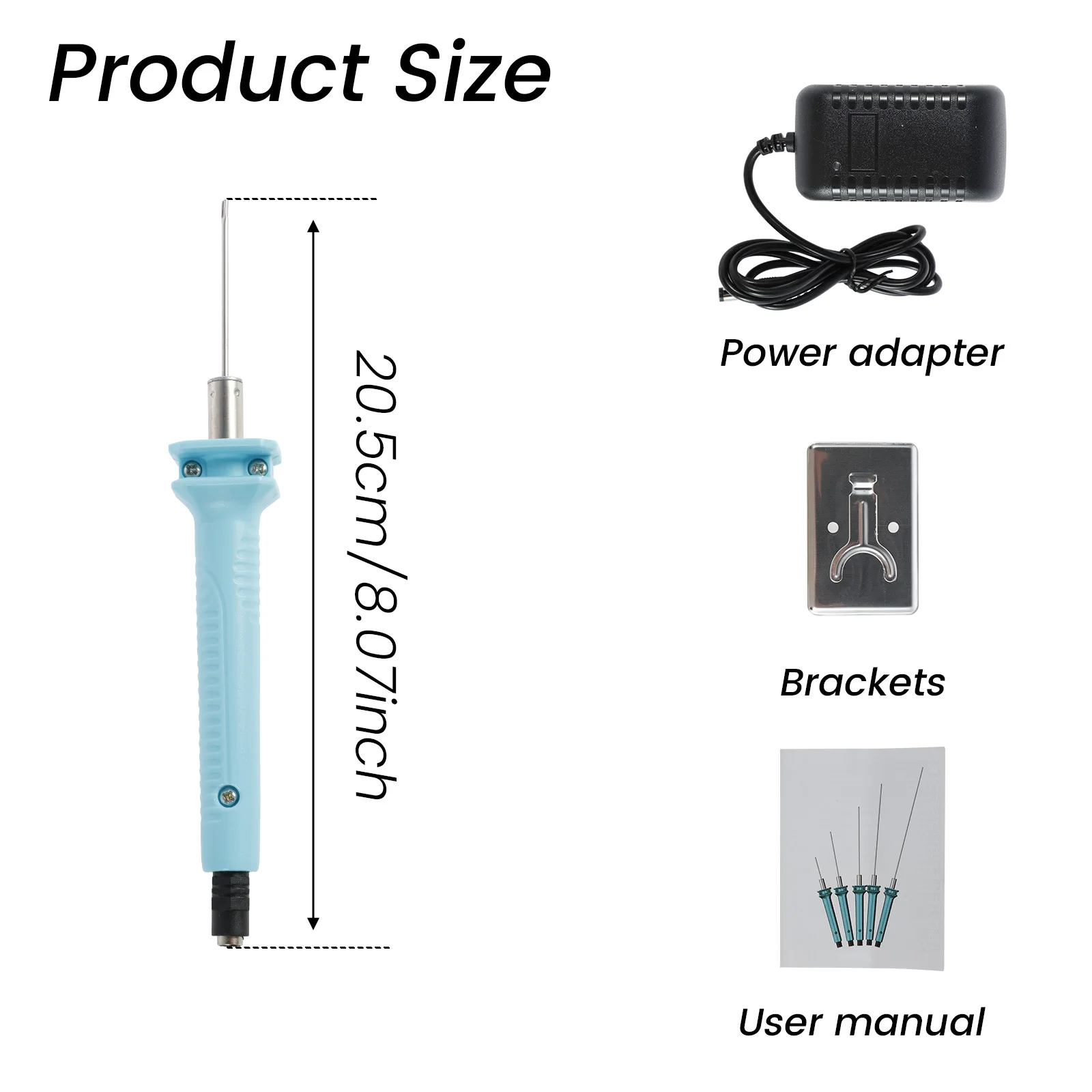 Резак для пенопласта электрический резак горячей проволоки ручка 18/24 Вт 5 см
