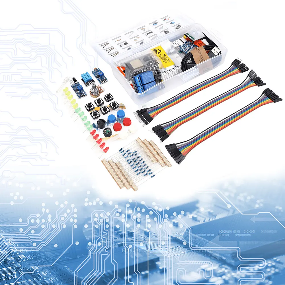 Стартовый комплект сделай сам для ESP32 ESP-32S WIFI с коробкой хранения