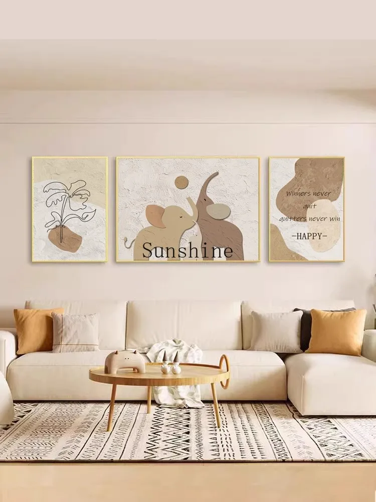 Задний фон для гостиной дивана стены фотообои простой триптих