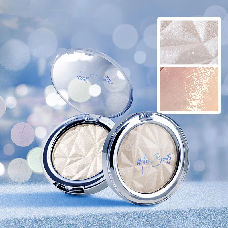 

Pro Highlighter Powder Glitter Palette Makeup Glow Face Shimmer Illuminator Make Up Highlight Pallete Cosmetics