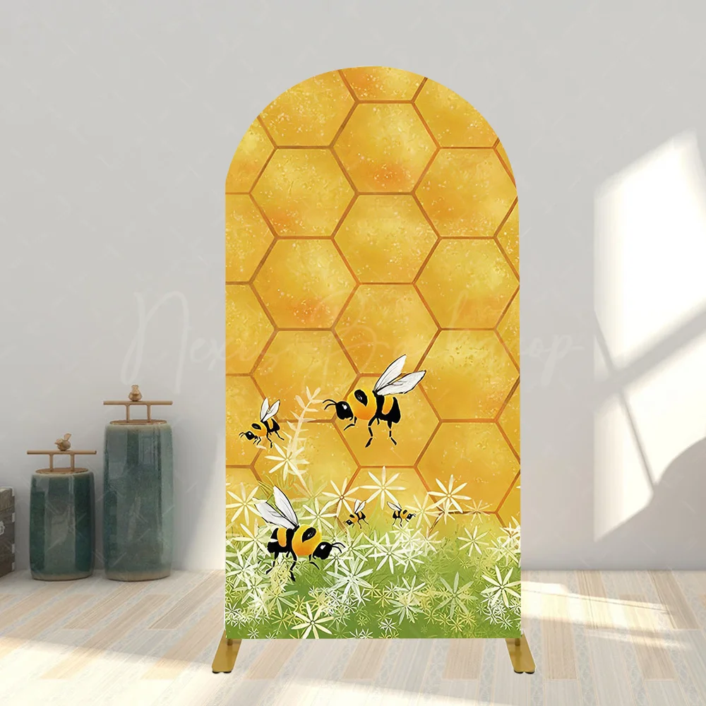 Милая пчела тема принцесса девушка с днем рождения фон для фотосъемки