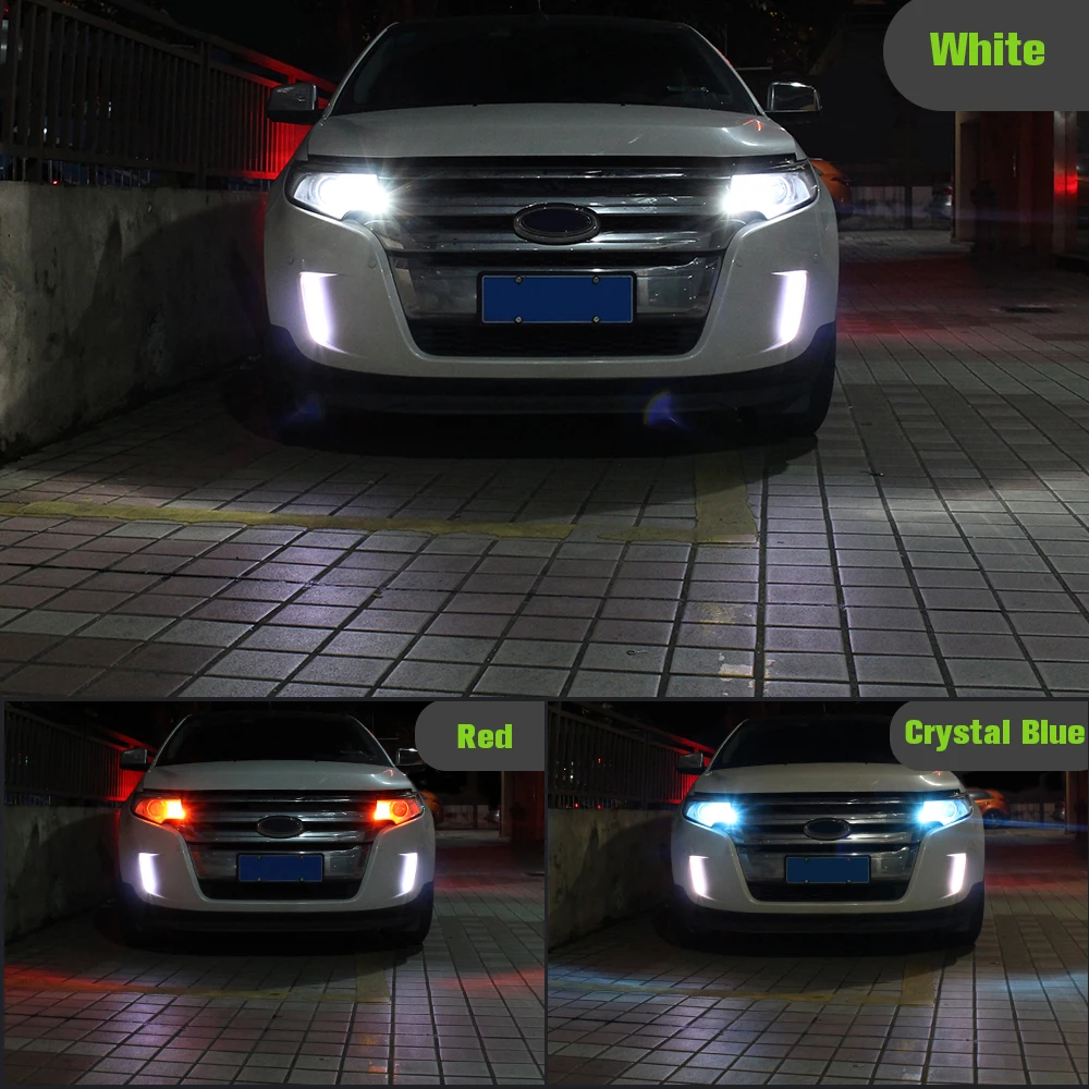 Дневные ходовые огни Светодиодные 2 шт. P13W Canbus без ошибок DRL лампа для Suzuki Ignis 3
