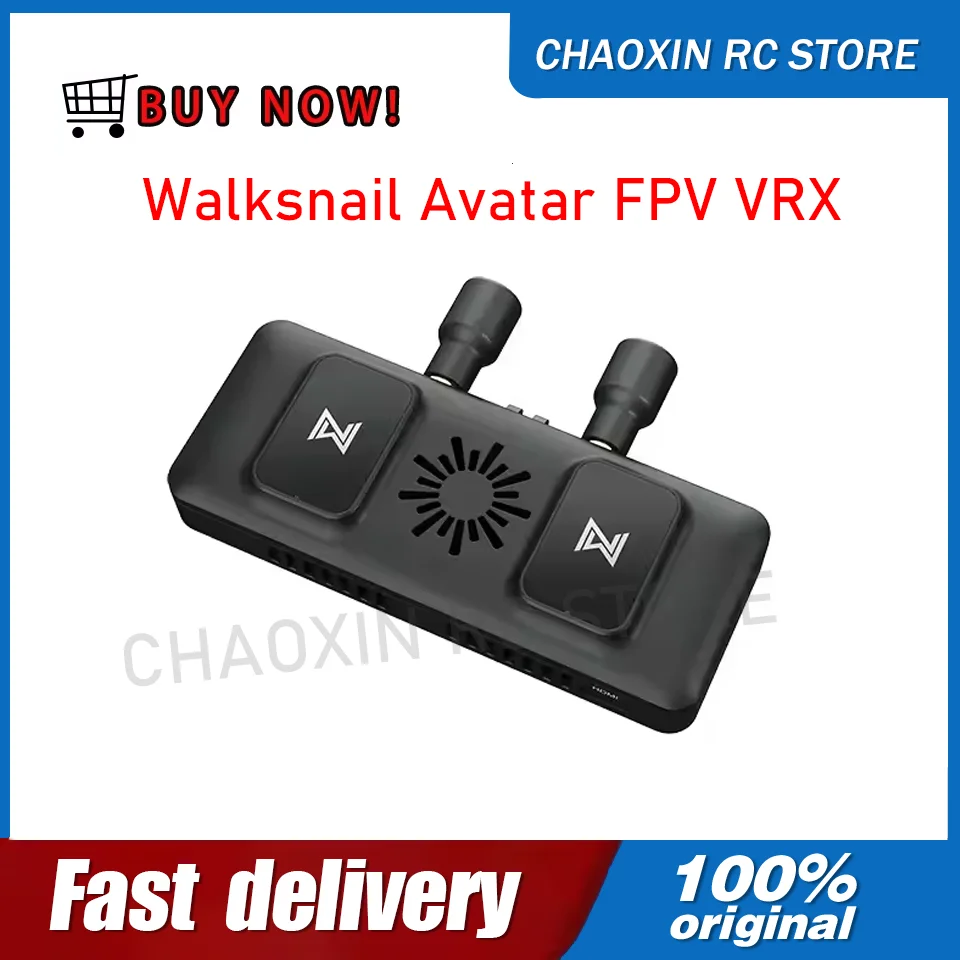 Фото Walksnail Avatar VRX 1080P/60FPS с дальностью 4 км, совместимый с комплектами Avatar 1S / Avatar HD Micro для FPV-дронов и радиоуправляемых моделей №1