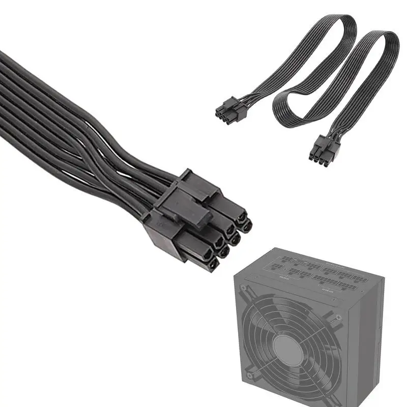 

Кабели питания VGA, 8-контактный Удлинительный кабель для видеокарты, от 8 P до 62P, плоский кабель для видеокарты, PCI Express, разъем питания