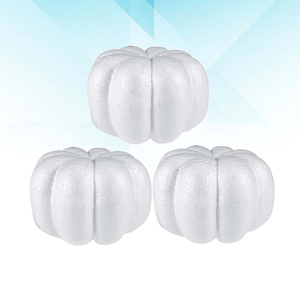 

Pumpkin Pumpkinsdiymold Fake Artificialwhite Styrofoam Mini Crafts Decorations Simulationcraft Decorating Decor Supplies Party