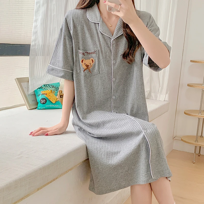 Maternity Pajamas Nursing Clothes Premama Pijamas Pregnant Sleepwear Maternity Set for Hospital Gown for Labor and Delivery 3XL