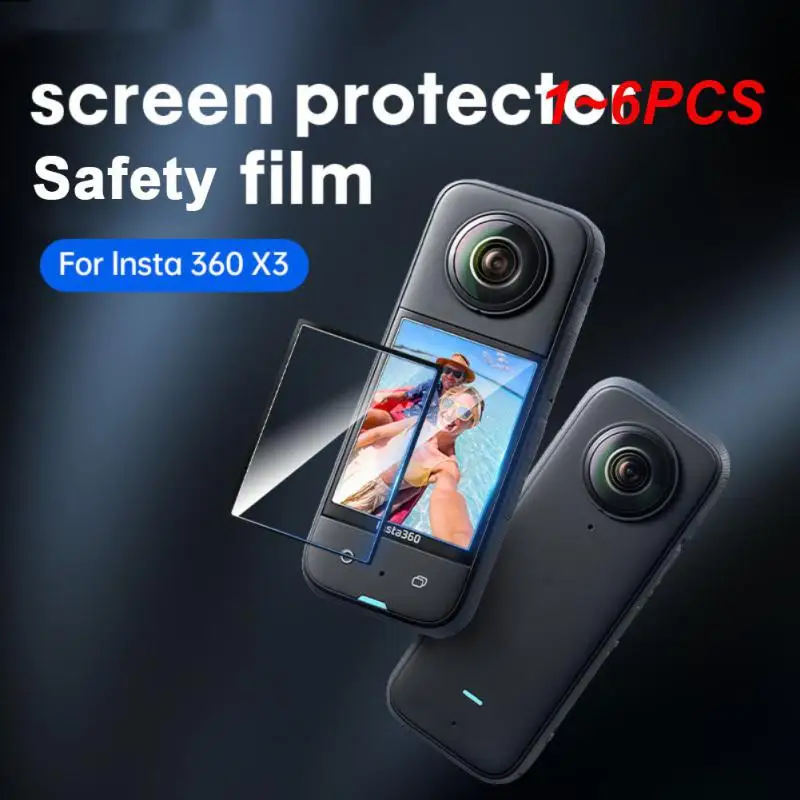 

1~6PCS Screen Protector for Insta360 One X3 Soft TPU Film for Insta 360 X3 Scratchproof Protective Film Camera Protection