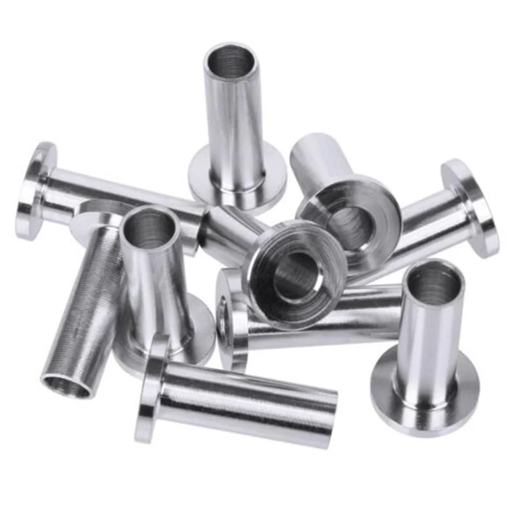 

20 Pcs Cable Railing Kit Stainless Wire Rope Sleeves Deck Stair Railing Sleeves