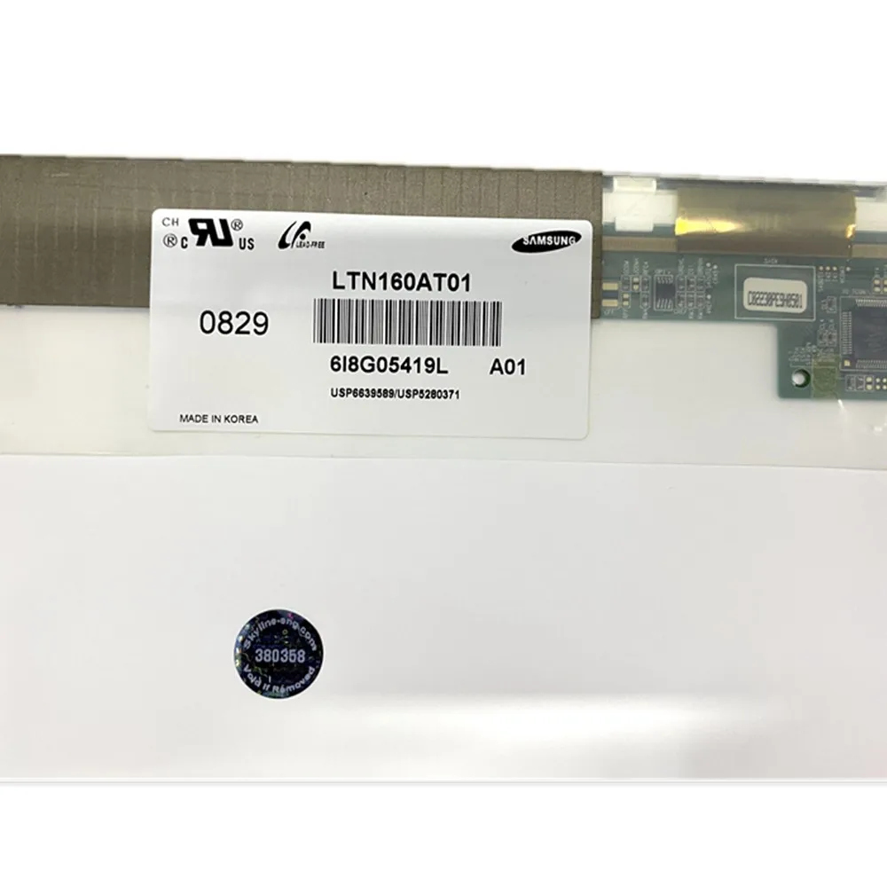 LTN160AT02 подходит для LTN160AT01 (A01 A02 A04 T01) 16-дюймовый ЖК-экран CCFL HP G60 Acer 6530 6930 |