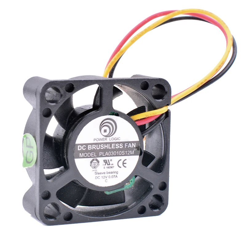 

COOLING REVOLUTION PLA03010S12M 3cm 30mm fan 3010 12V 0.07A Router Network Box Micro Cooling Fan