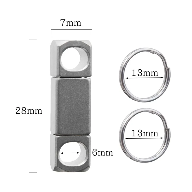 Вращающийся на 360 градусов брелок для ключей поясной подвесной автомобильный