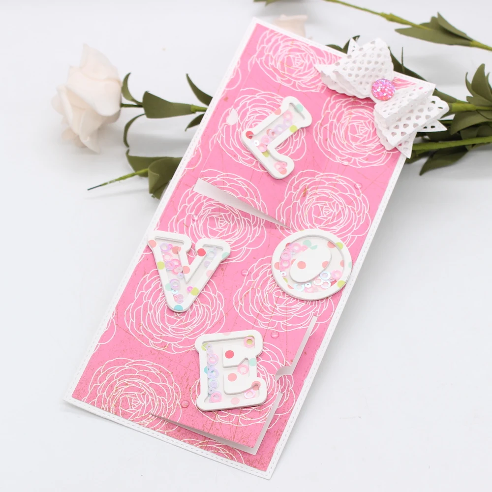 

5pcs/set Rectangle 2022 New Metal Cutting Dies Decoration Scrapbooking Knife Blade Photo Paper Punch Stencils Album Embossing