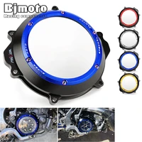 motorcycle engine clear clutch cover protector case guards for yamaha yz250 1999 2020 yz250x 2016 2020