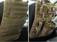 outdoor hunting seat cover bag tactical self driving molle car back seat organizer accessories army pouch storage military bag