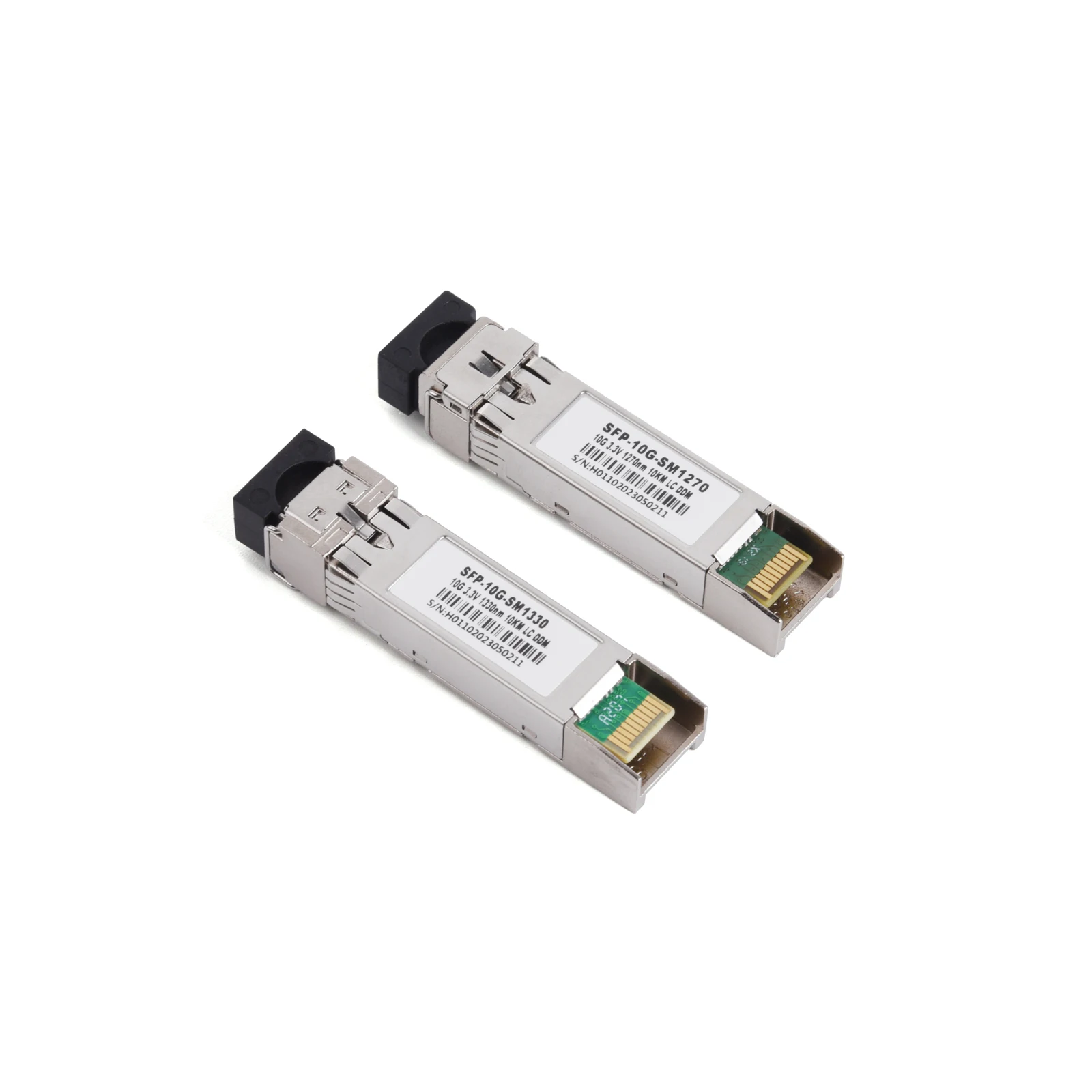 1Pair 10G Fiber SFP Module LC 1270nm/1330nm Single Mode 10KM/20KM/40KM A+B Fiber Module Fit For Cisco Mikrotik Ethernet Switch
