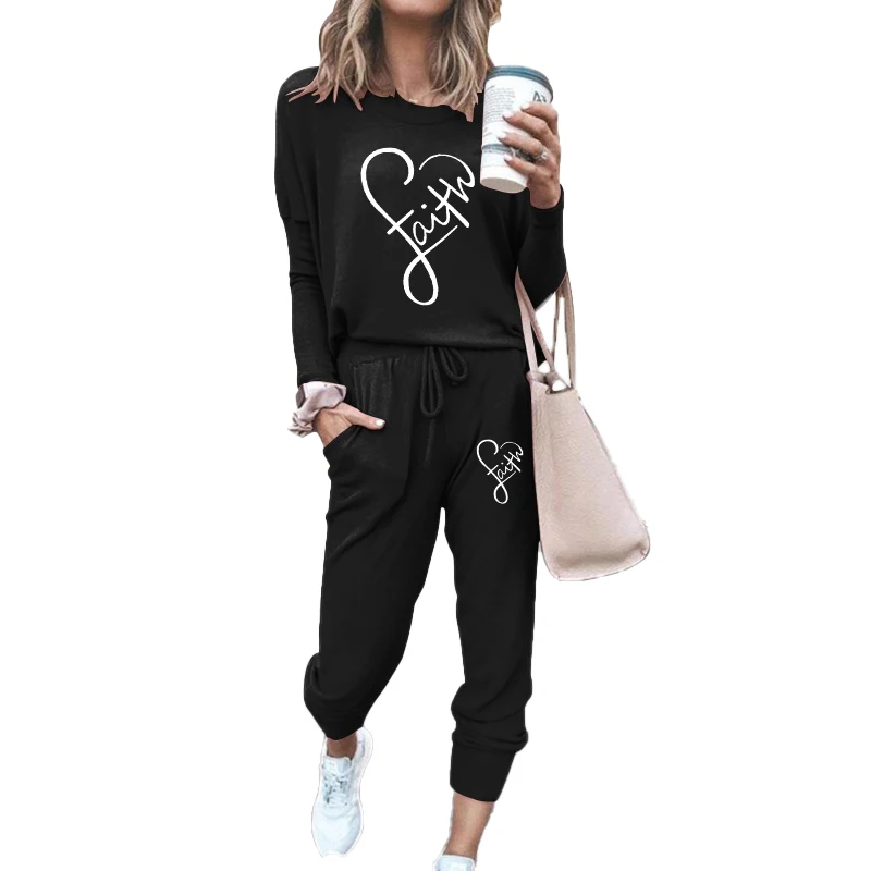 Рисунок 6 - Женский модный однотонный комплект из 2 предметов