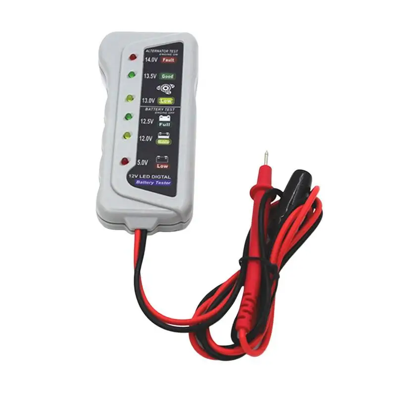 

Car Battery Checker Battery Tester LCD Digital Auto Battery Analyzer Charging Voltage Tester Car auto Accessories