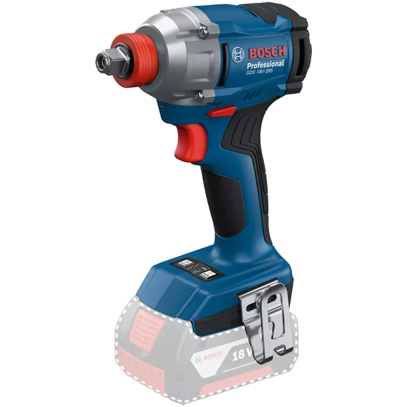 Фото Bosch GDX 18V-285 Аккумуляторная ударная отвертка/ключ Профессиональные электроинструменты Bosch AmpShare Ударный инструмент 18 В Шестигранный привод 1/4 дюйма №2