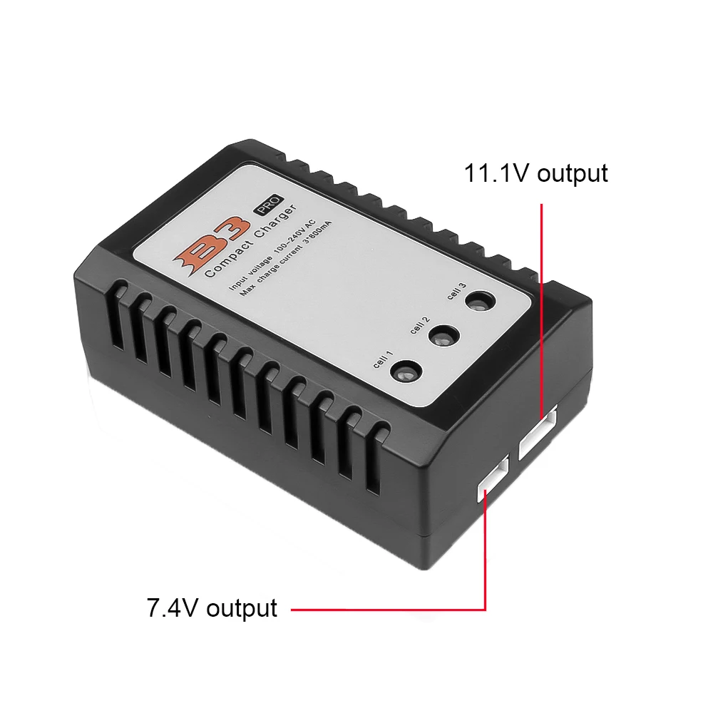 Зарядное устройство AC100V-240V для IMax B3 Pro Compact 2S 3S Lipo 7 4 V 11 1 литиевая батарея RC