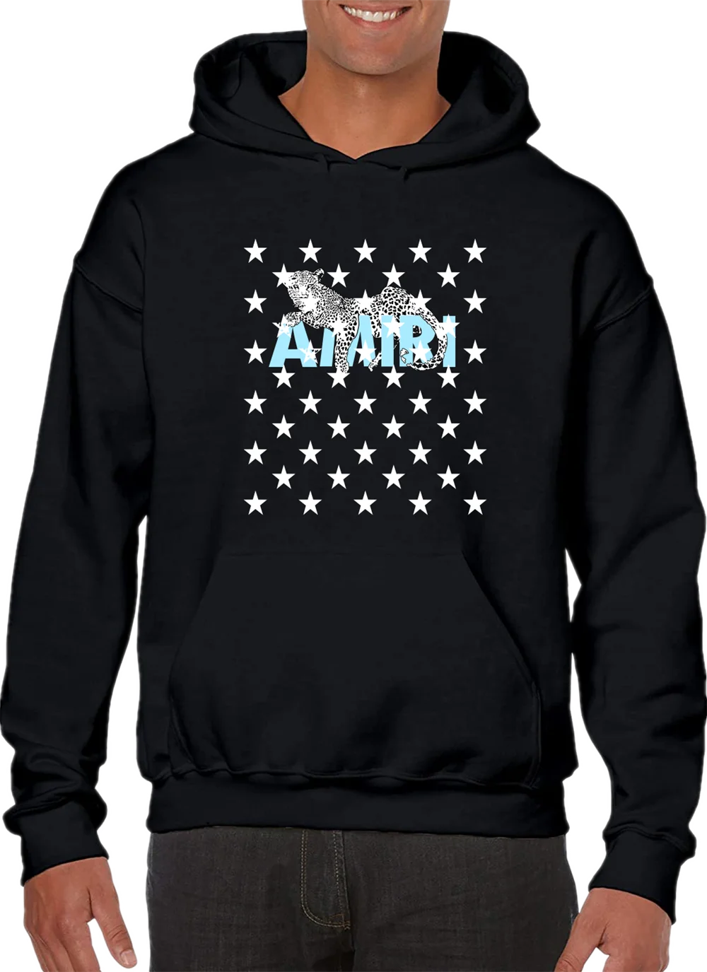

AMIRI New Unisex Hoodies Outerwear Long Sleeved Men's And Women's Loose Hoodie Sweatshirts