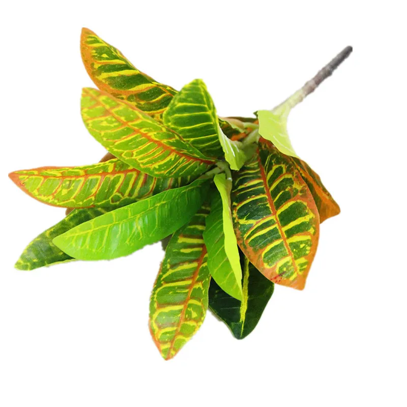 

10pcs 32cm Latex Fabric Artificial Plant Tree Fake Foliage Topiary Wedding Home Party Decor