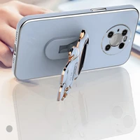 astronaut folding stand holder phone case for huawei mate 10 20 30 40 20x p20 p30 p40 p50 pro lite luxury square soft cover