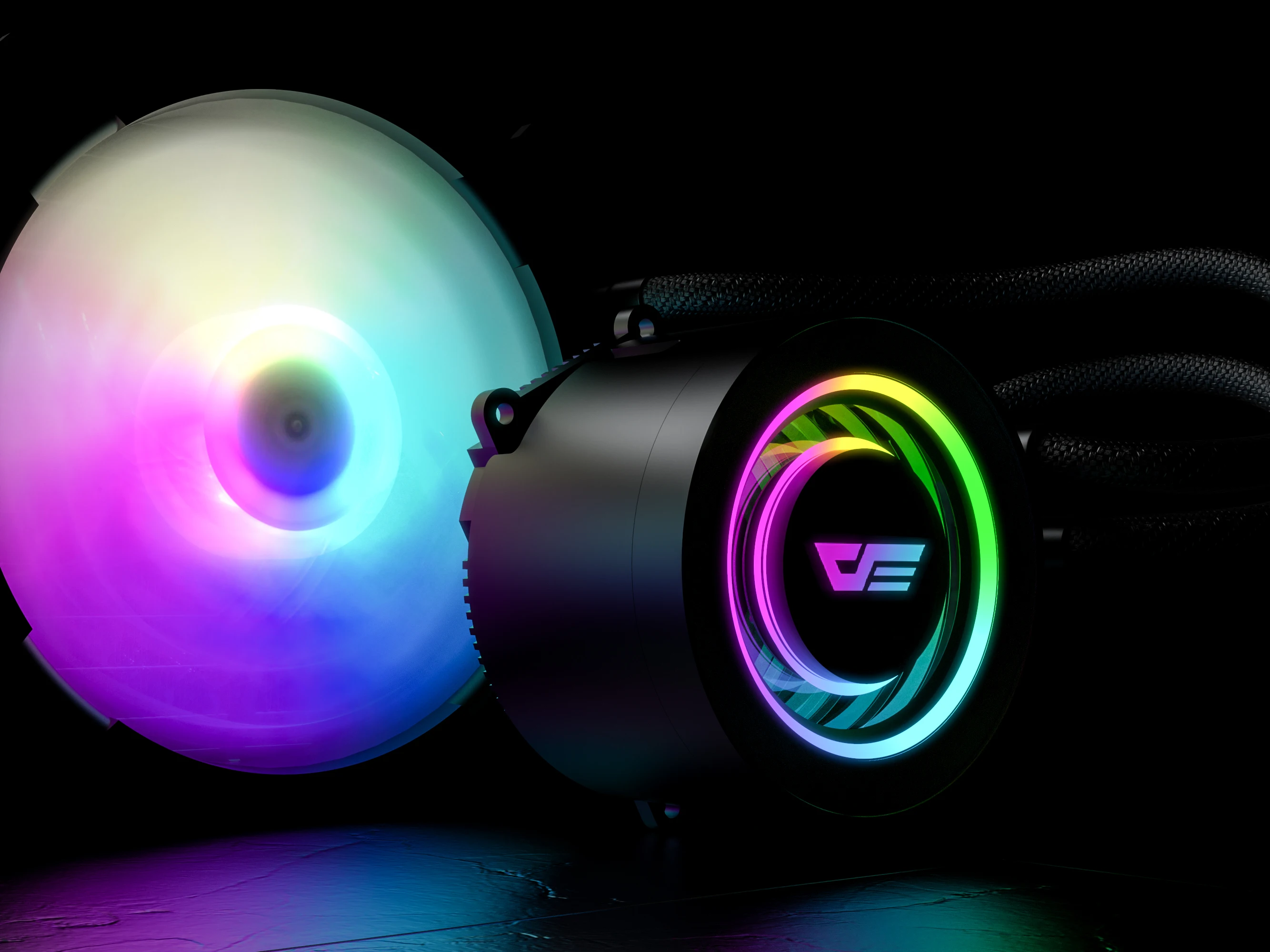 Водяной охладитель darkflash DX240 радиатор для процессора 4 контакта PWM RGB aura Sync Intel LGA