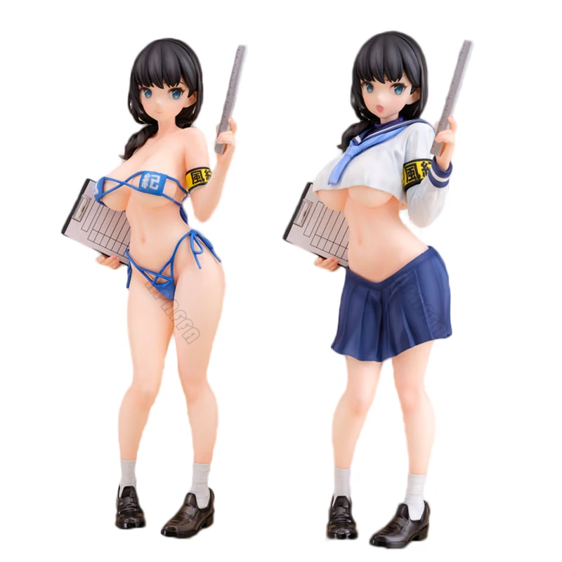 

25cm Daiki Kougyou Sexy Hentaii Anime Figure Majimeka! Fuuki Iin-san Action Figure illustration by POPQN Figure Adult Doll Toys