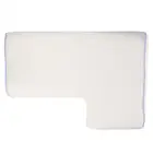 Подушка для влюбленных из губки с эффектом памяти, 1 шт., с отверстием для руки, супер удобная подушка для влюбленных (белая слева)