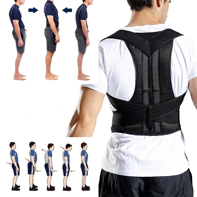 

SHENGMEIYU Back Correction Strap Anti-Humpback Posture Strap Adult Correction Strap Humpback Correction Strap Unisex