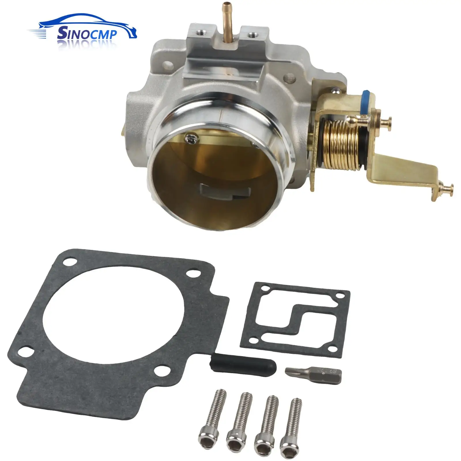 

Комплект дроссельной заслонки 1724 62 мм для Jeep Cherokee Wrangler 4.0L 1991-2003 годов, запчасти для впуска и выпуска холодного воздуха, аксессуары