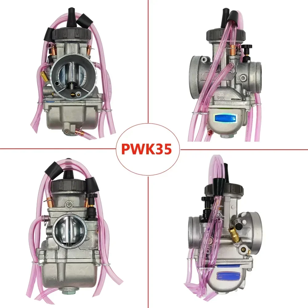 

Карбюратор PWK35 для Suzuki RM125 RMX250 RM 125 Keihin 35 мм, пневматический узел PWK, КАРБЮРАТОР KDX 200 250 для Kawasaki KDX200 KDX220
