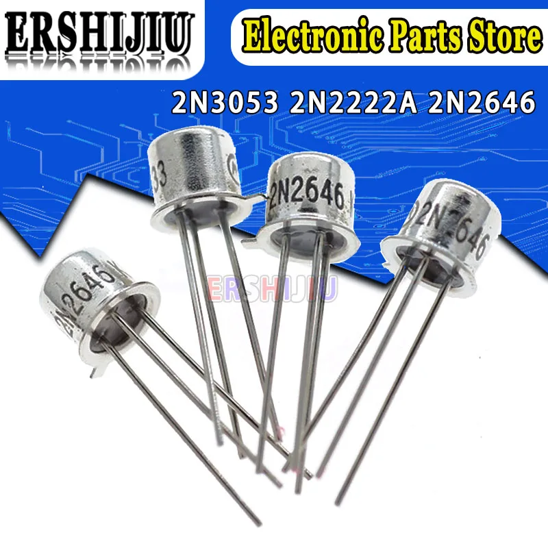 5 шт./лот 2N2222A 2N2646 2N3053 TO-39 TO39 Новый и оригинальный | Электронные компоненты