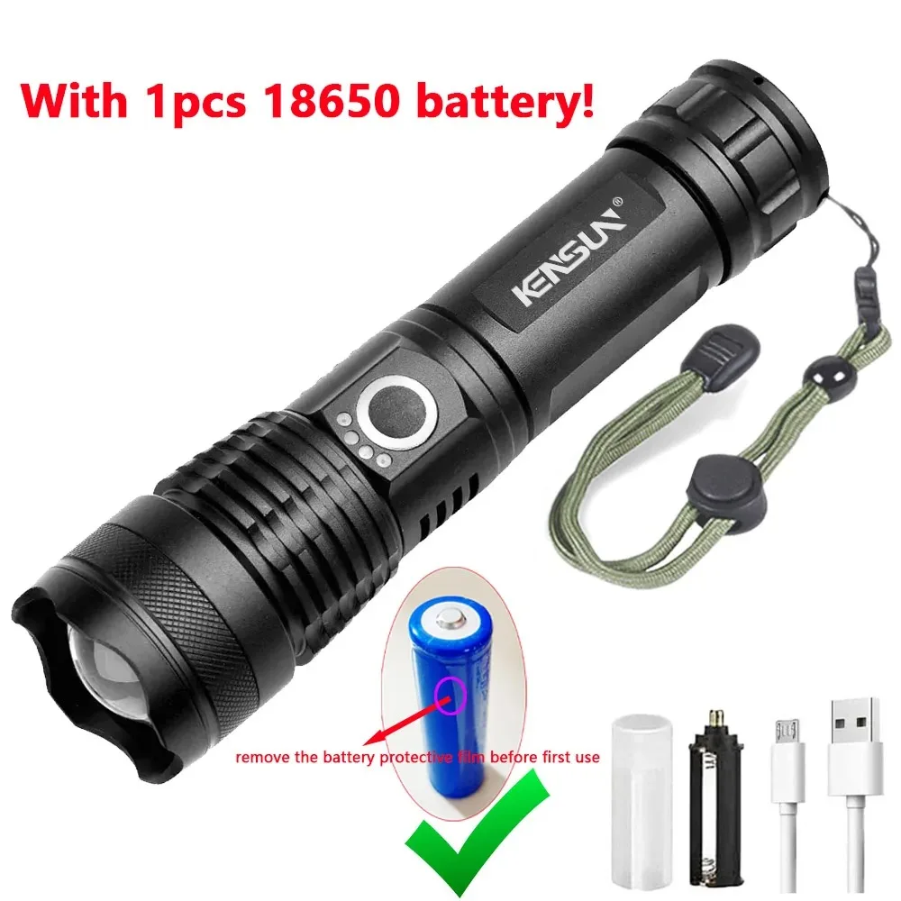 

КЕНСУН портативный фонарь XHP50