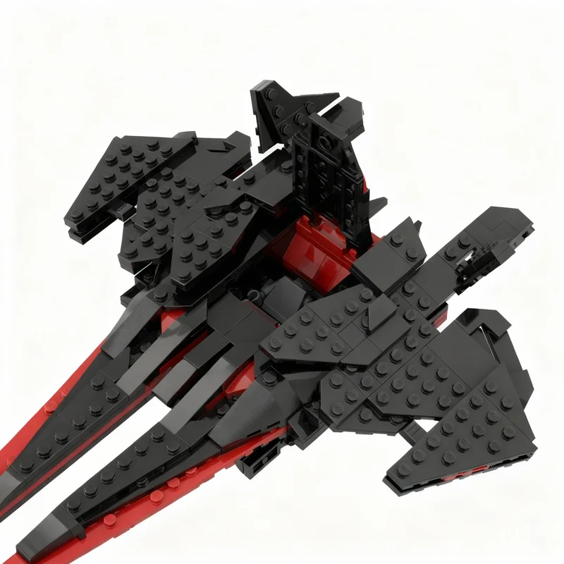 Фото 370 деталей MOC Destiny 2 Black Armory Platinum Starling Space: Конструктор-модель, архитектурный набор, идея для подарка на фестиваль, игрушка-конструктор №2