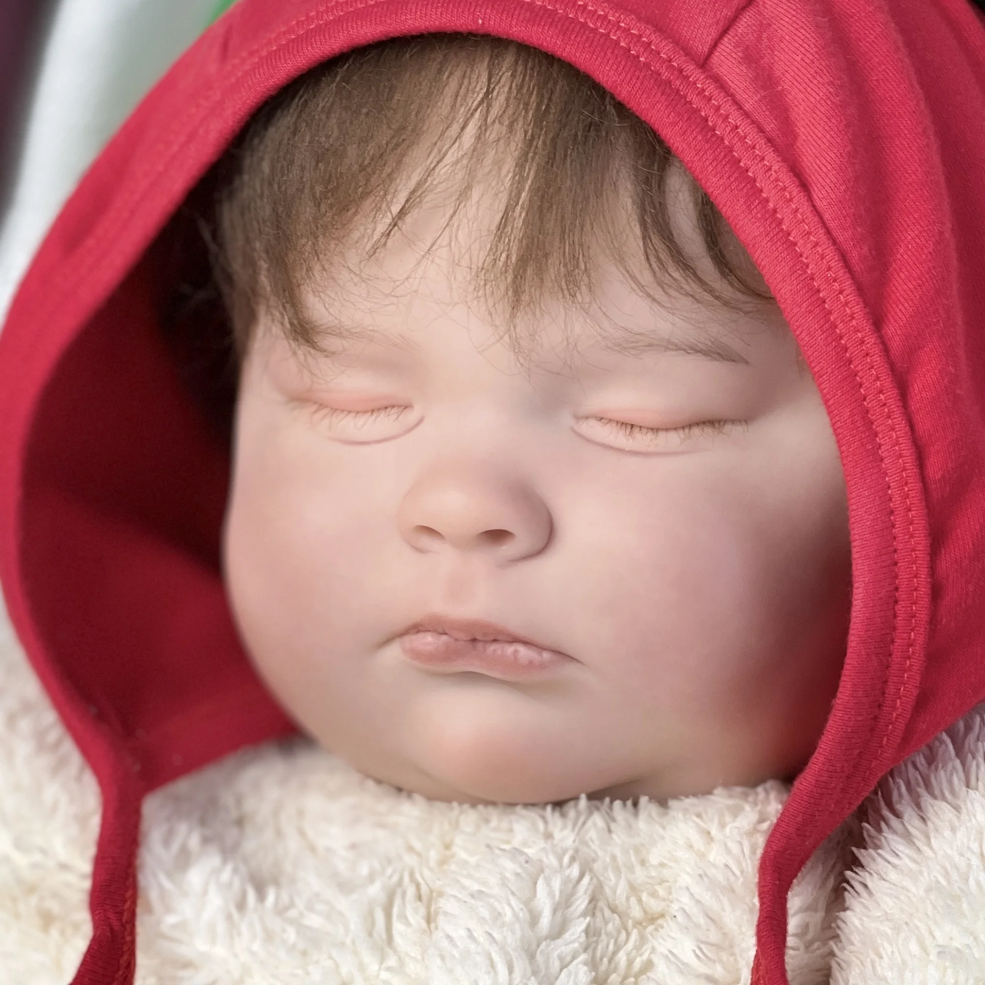 

60cm Cuddly Joseph Reborn Toddler Dolls Finished 3D Painted Lifelike Sleeping Bebe Reborn Boy For Children's Gift Muñecas Reborn