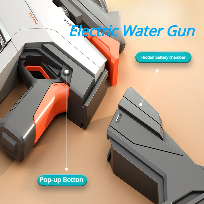 Электрический Водяной Пистолет Для Непрерывной Стрельбы Большая Емкость