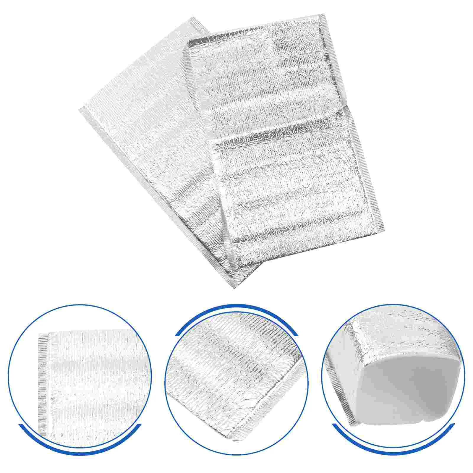 

Thermal Insulation Shipping Insulated Pouch Lunch Disposable Mailers Aluminum Cold Bubble Take Out Box Liners Padded Keeping