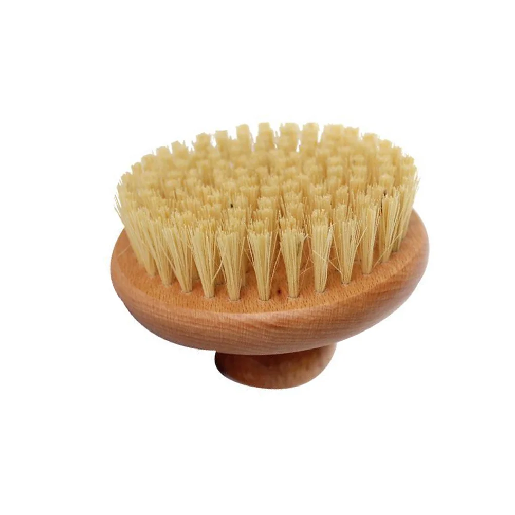 

Shower Brush: Bath Body Brush Dry Wet Skin Exfoliator Brush with Wooden Handle for Exfoliating Skin Home cleaning order