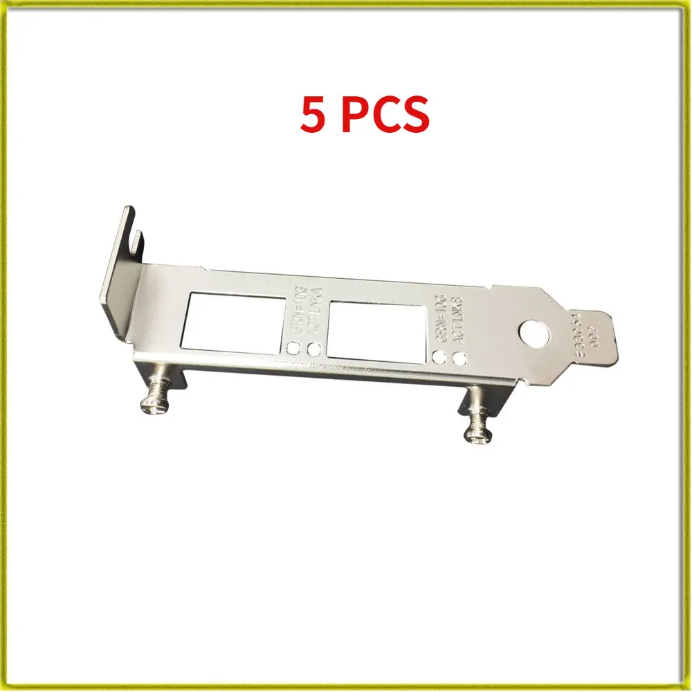 

Высота кронштейна 5 шт. для Intel X520-LR2 JL82599ES E33052-003 Full короткая Скоба X520 LR2 JL82599ES