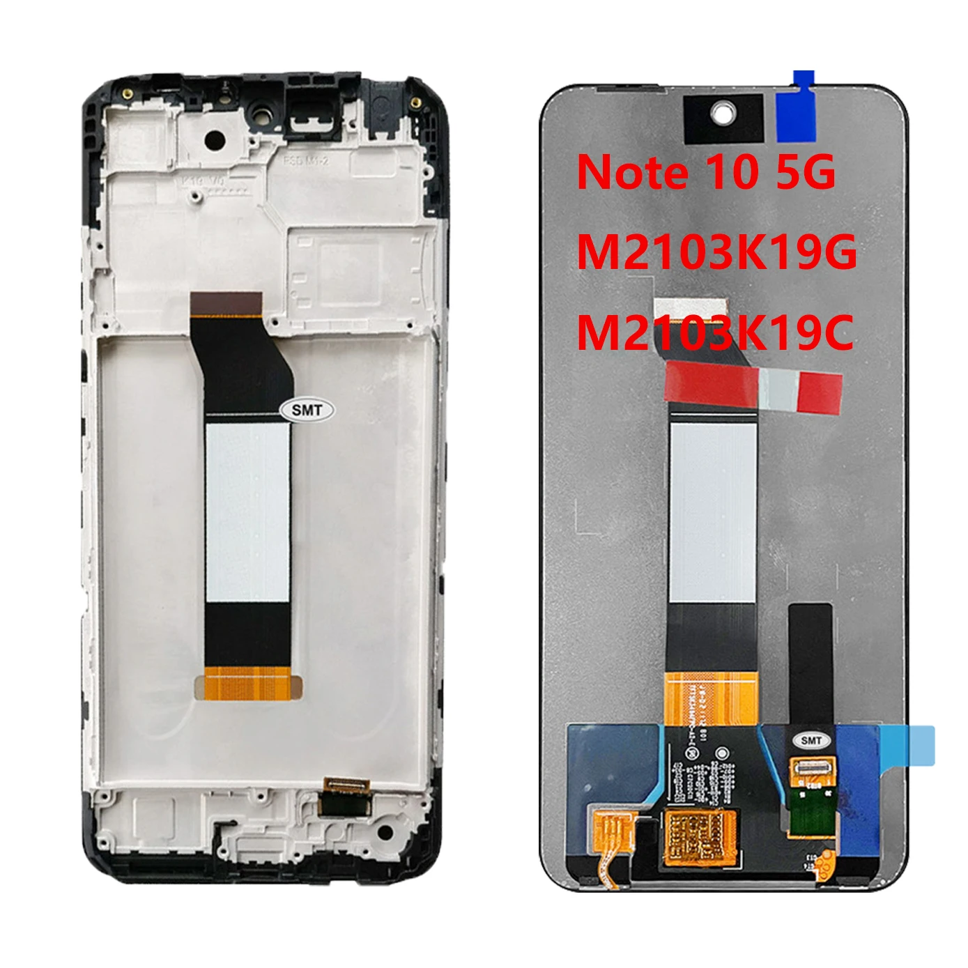 Фото 100% протестированный AMOLED для Redmi Note 10 4G ЖК-дисплей M2101K7AI экран дигитайзер для M3 Pro M2103K19 Redmi Note 10 звеньевой ЖК-дисплей №3