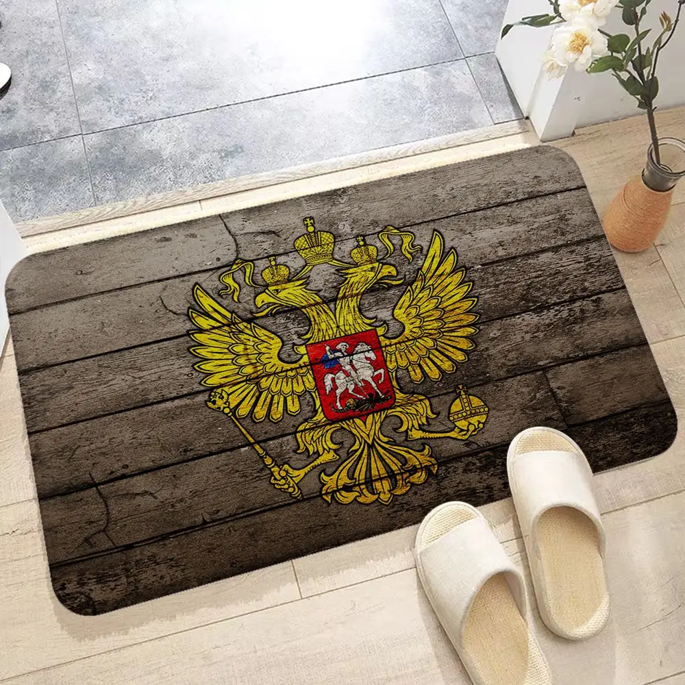 Russia Flag Floor Mat Kids Room Bedroom Decoration Balcony Anti-Slip Doormat Living Room Bedside Area Rugs images - 6