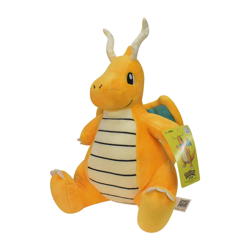 

10 Inch Dragonite Pokemon Weighted Plush Doll Soft Animal Hot Stuffed Toys Great Kawaii Gift For Kids Free Shipping