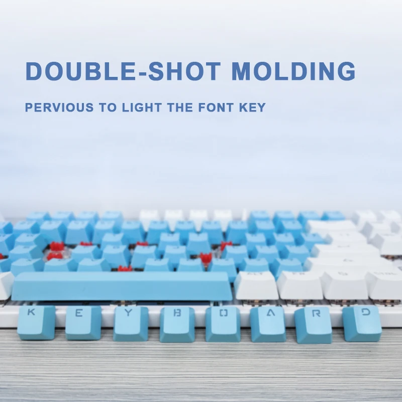 

Механическая клавиатура RYRA с 104 клавишами, USB-интерфейс, прочная игровая клавиатура с красной осью и пуллером оси, аксессуары для компьютера ...