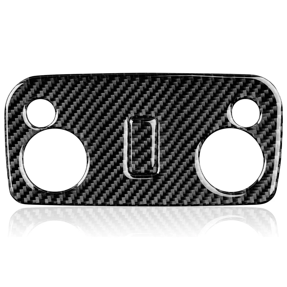 

Carbon Fiber Car Reading Light Control Panel Trim Stickers Decal Cover for 2005 2006 2007 2008 2009