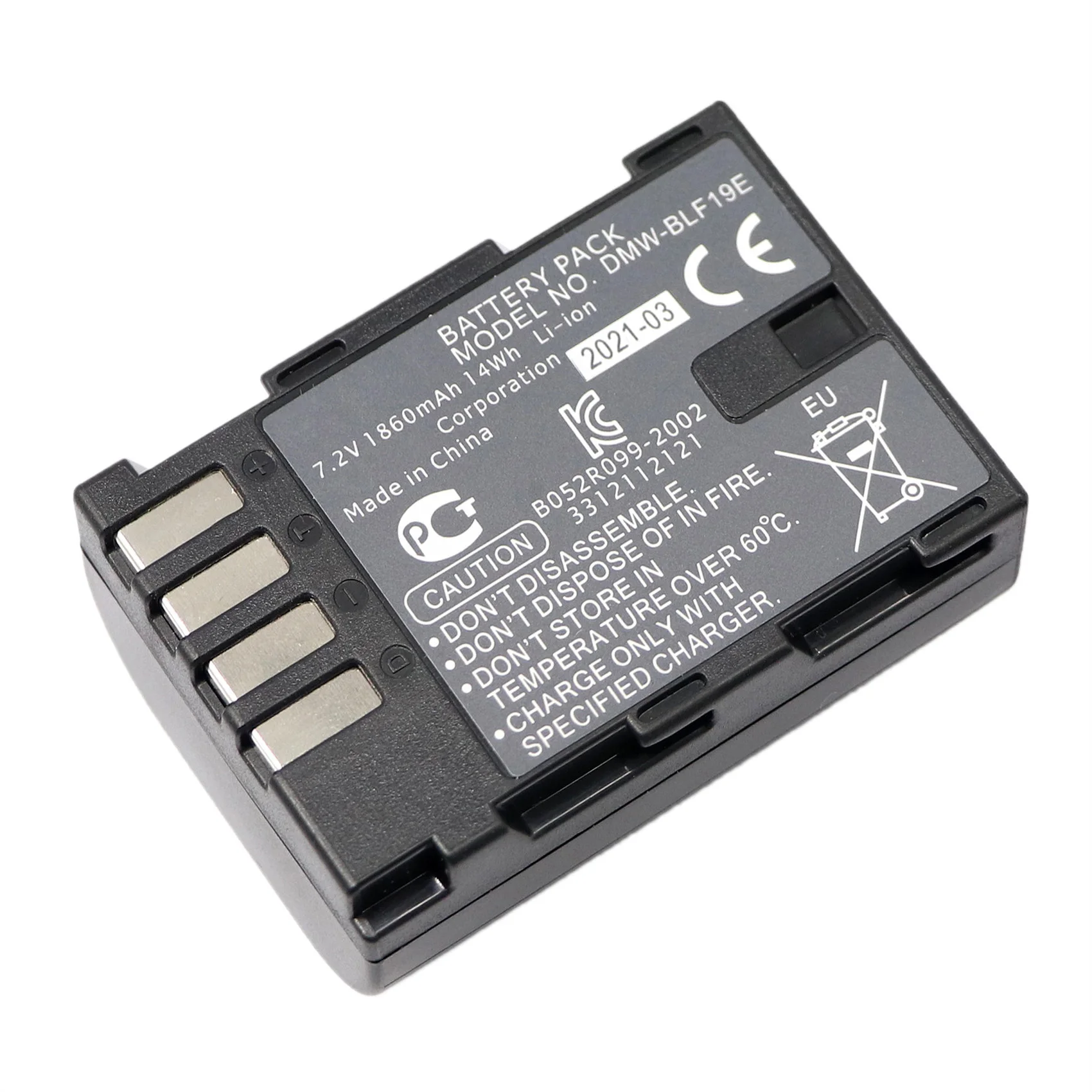 Зарядное устройство DMW-BLF19E для камеры Panasonic Lumix DC-GH5 G9 DMC-GH3 DMC-GH3K GH4K