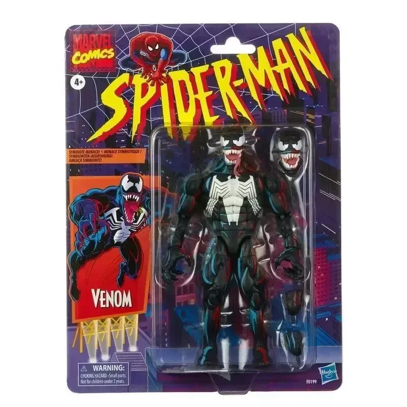 Человек-паук Marvel Legends Venom Deadpool экшн-фигурка игрушка сменное лицо украшение модель
