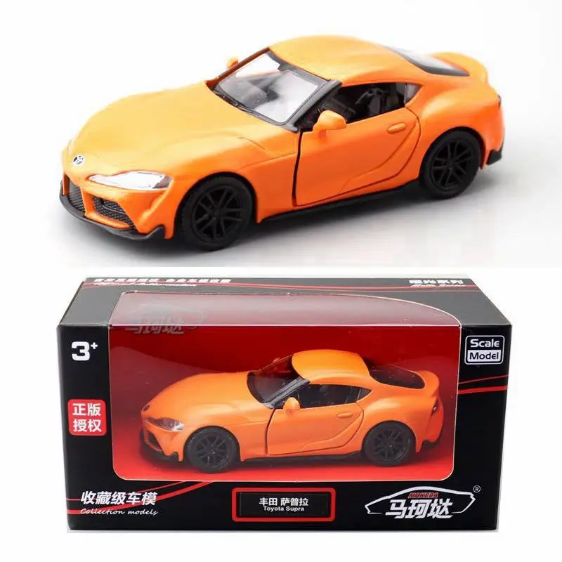 

Die Casts Collectible Model Cars Static Alloy Super Car Birthday Gift 1:36 Toyota SUPRA Toys for Children Home Decor