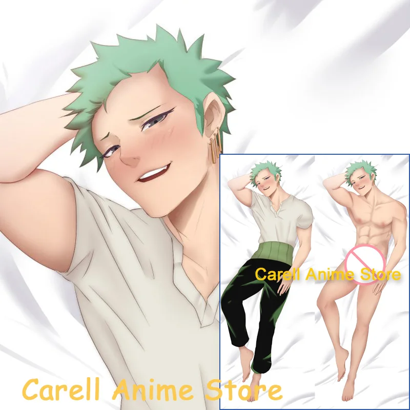 

Dakimakura Anime Roronoa Zoro Double-Sided Print Life-size Body Pillow Cover