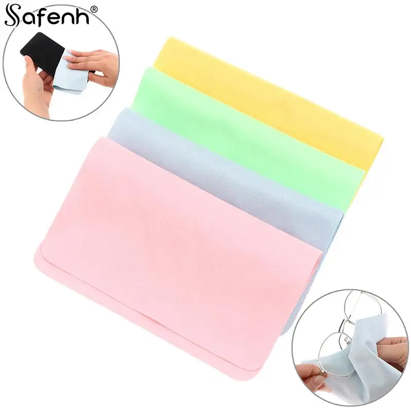 

10pcs/set Microfiber Eyeglasses Cleaning Cloth Chamois Sunglasses Cleaner Glasses Cloth For Lens Phone Screen Wipes Customized